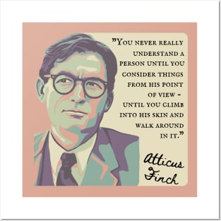 Atticus Finch Quote Posters and Art